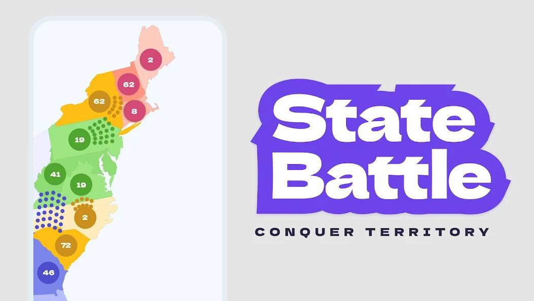 Скачать State Battle Conquer Territory (Много денег) на Андроид
