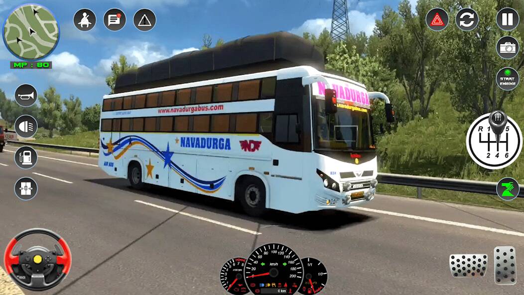 Скачать City Bus Driving Games 3D (Много денег) на Андроид