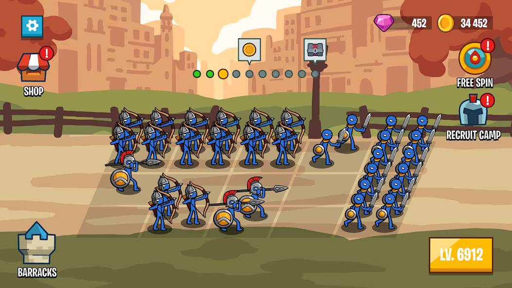 Скачать Stick Battle: War of Legions (Разблокировано все) на Андроид