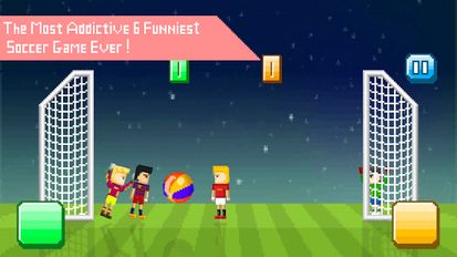 Скачать взломанную Funny Soccer - 2 Player Games (Взлом на монеты) на Андроид
