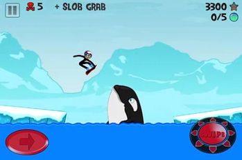 Скачать взломанную Stickman Snowboarder (Взлом на монеты) на Андроид