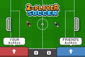Скачать взломанную 2 Player Soccer (Мод много денег) на Андроид