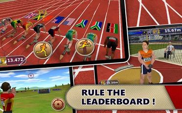 Скачать взломанную Oлимпийские Игры: AthleticFree (Взлом на монеты) на Андроид
