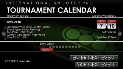   International Snooker Pro HD (  )  