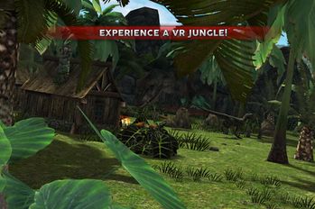 Скачать взломанную Jurassic VR - Гугл картон (Взлом на монеты) на Андроид