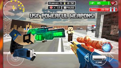 Скачать взломанную Cops Vs Robber Survival Gun 3D (Мод много денег) на Андроид