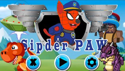 Скачать взломанную PAW Spider Adventure Patrol (Мод все открыто) на Андроид