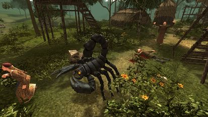 Скачать взломанную Huge Scorpion Simulator 3D (Мод все открыто) на Андроид