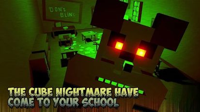 Скачать взломанную 5 Nights at Cube School 3D (Взлом на монеты) на Андроид