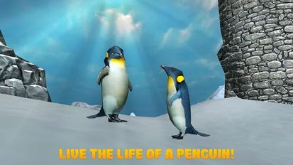 Скачать взломанную Симулятор Пингвина: Арктика 3D (Мод все открыто) на Андроид