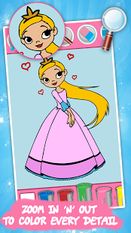 Скачать взломанную раскраски для детей: Принцесса (Взлом на монеты) на Андроид