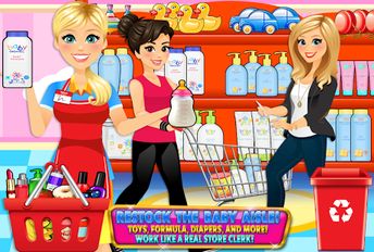   Supermarket Drugstore Cashier (  )  