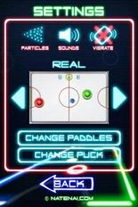 Скачать взломанную Glow Hockey 2 (Мод все открыто) на Андроид