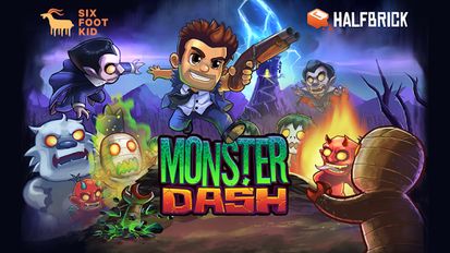Скачать взломанную Monster Dash (Мод много денег) на Андроид