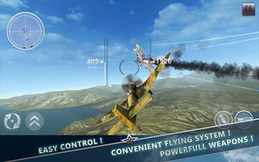 Скачать взломанную WW2 самолет битва 3D (Взлом на монеты) на Андроид