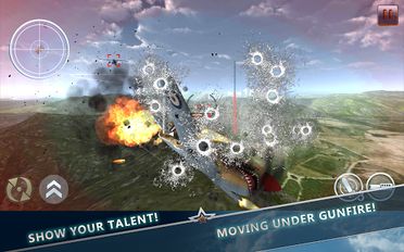 Скачать взломанную WW2 самолет битва 3D (Взлом на монеты) на Андроид