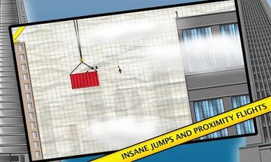 Скачать взломанную Stickman Base Jumper (Мод много денег) на Андроид