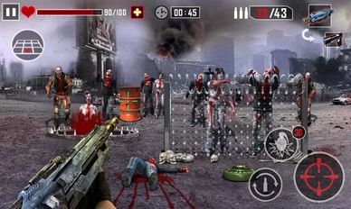 Скачать взломанную Убийца зомби - Zombie Killer (Мод все открыто) на Андроид