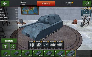 Скачать взломанную Tanks:Hard Armor 2 (Мод много денег) на Андроид