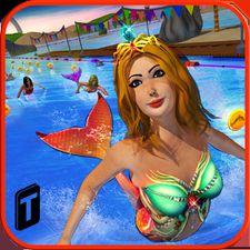 Скачать взломанную Mermaid Race 2016 (Мод много денег) на Андроид