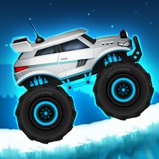 Скачать взломанную Monster Truck Winter Racing (Мод много денег) на Андроид