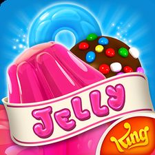 Скачать взломанную Candy Crush Jelly Saga (Мод все открыто) на Андроид