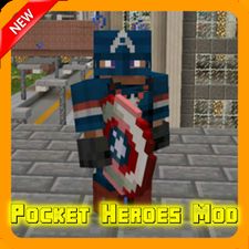 Скачать взломанную Pocket Heroes Mod for MCPE (Взлом на монеты) на Андроид