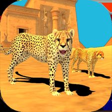 Скачать взломанную Cheetah Revenge Simulator 3D (Мод много денег) на Андроид