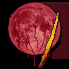 Mond des Blutes