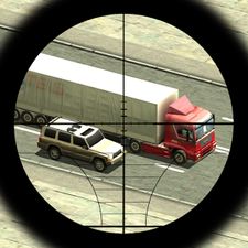 Скачать взломанную Sniper: Traffic Hunter (Мод все открыто) на Андроид