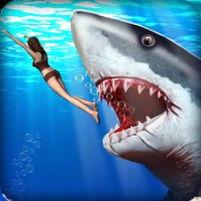 Скачать взломанную Злой акулы Hunter (Мод все открыто) на Андроид