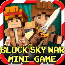 Скачать взломанную Block Sky War : Mini Game (Мод много денег) на Андроид