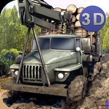 Скачать взломанную Logging Truck Simulator 3D (Взлом на монеты) на Андроид