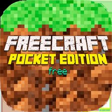 Скачать взломанную FreeCraft Poket Edition (Взлом на монеты) на Андроид