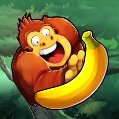 Скачать Banana Kong (Разблокировано все) на Андроид