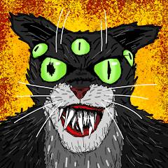 Скачать Cat Fred Evil Pet. Horror game (Много монет) на Андроид