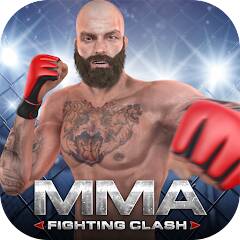 Скачать MMA Fighting Clash (Много денег) на Андроид