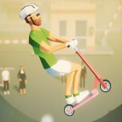 Скачать Freestyle Scooter Game Flip 3D (Разблокировано все) на Андроид