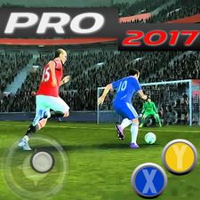 Скачать взломанную PRO 2017 : Football Game (Мод все открыто) на Андроид