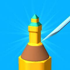 Скачать Carve The Pencil (Много монет) на Андроид