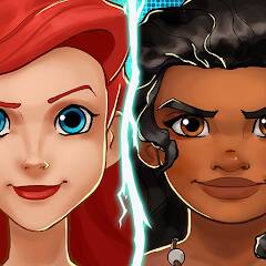 Скачать Disney Heroes: Battle Mode (Много монет) на Андроид