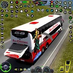 Скачать City Bus Driving Games 3D (Много денег) на Андроид
