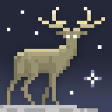 The Deer God - 3d Pixel Art