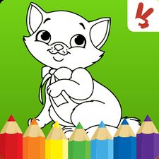 Скачать взломанную Дети раскраски игры: животные (Мод много денег) на Андроид