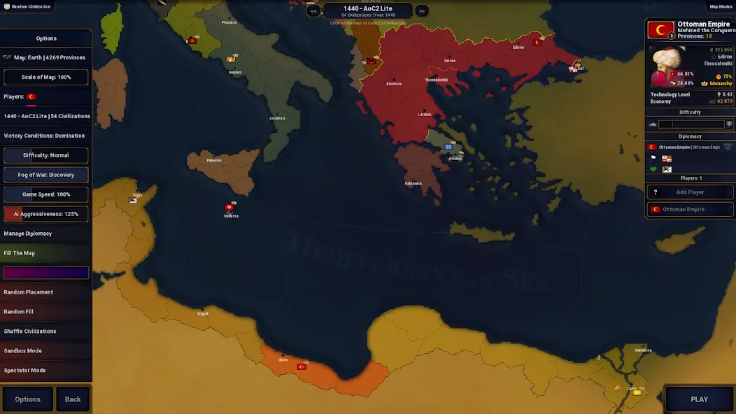 Age of History II - Lite (Эйдж оф Гистори ) [МОД: Много денег, Монет и Все открыто] Screenshot 2