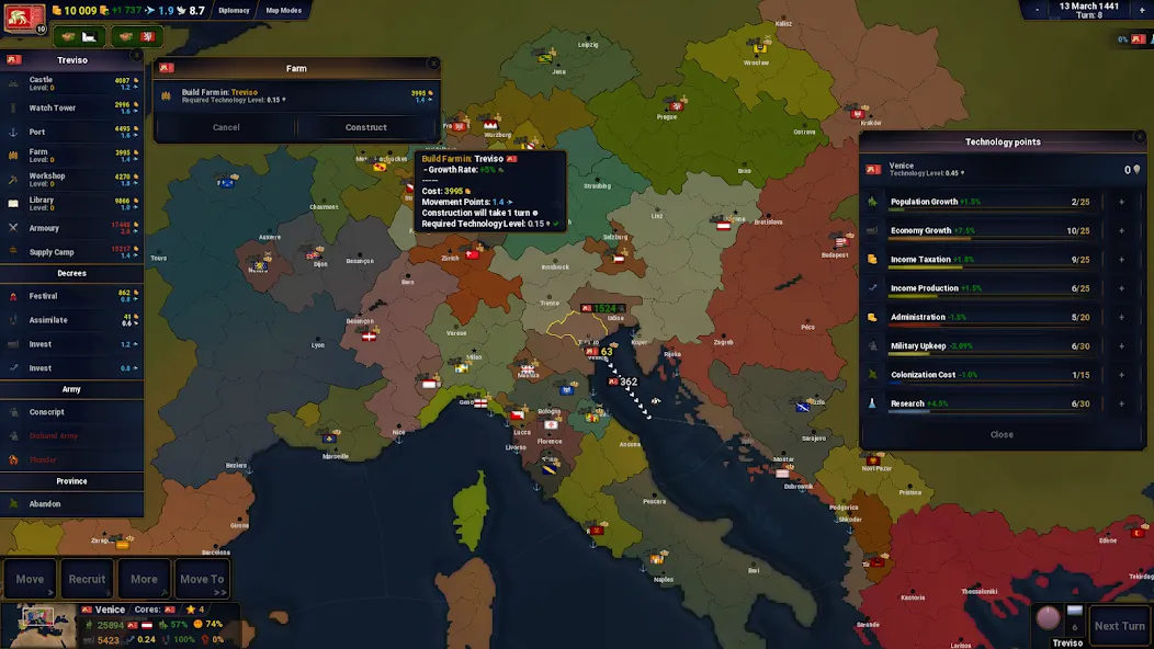 Age of History II - Lite (Эйдж оф Гистори ) [МОД: Много денег, Монет и Все открыто] Screenshot 5