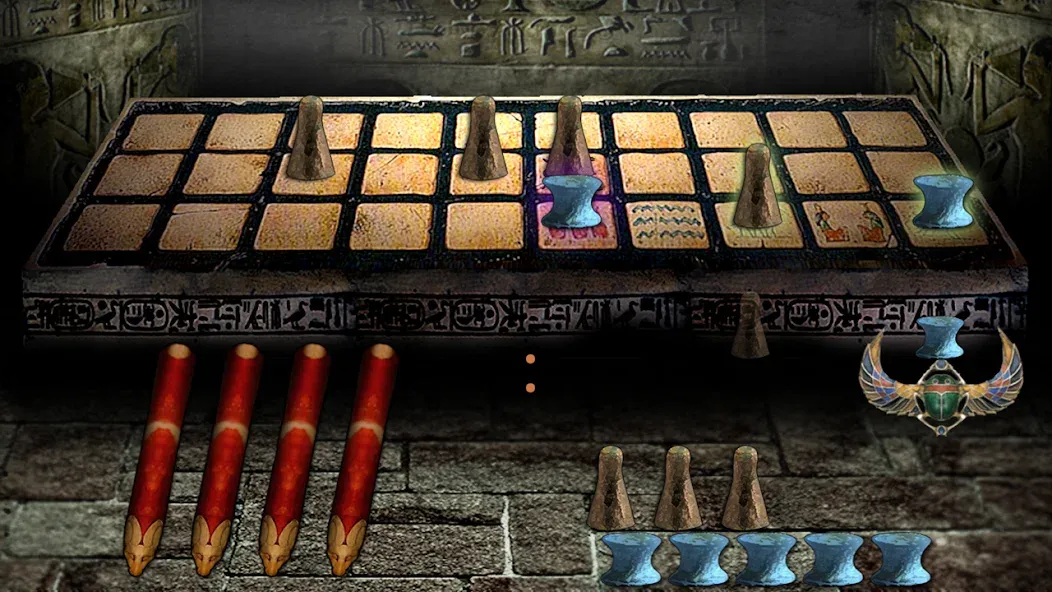 Egyptian Senet (Ancient Egypt) [МОД: Много денег, Монет и Все открыто] Screenshot 3