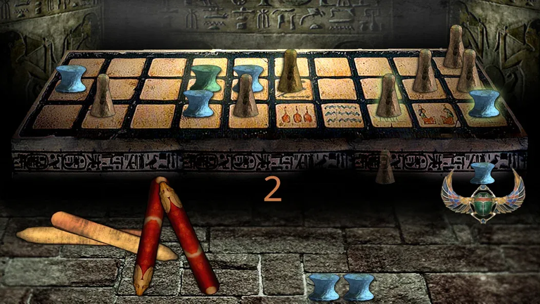 Egyptian Senet (Ancient Egypt) [МОД: Много денег, Монет и Все открыто] Screenshot 5