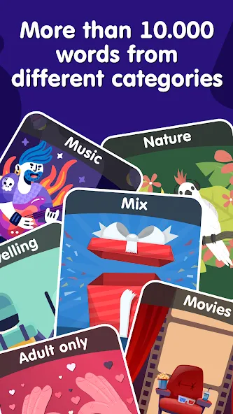 Hands Up: Guess the words [МОД: Много денег, Монет и Все открыто] Screenshot 2