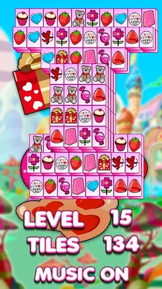 Lovely Mahjong [МОД: Много монет, Открытые уровни и Мега MOD] Screenshot 2